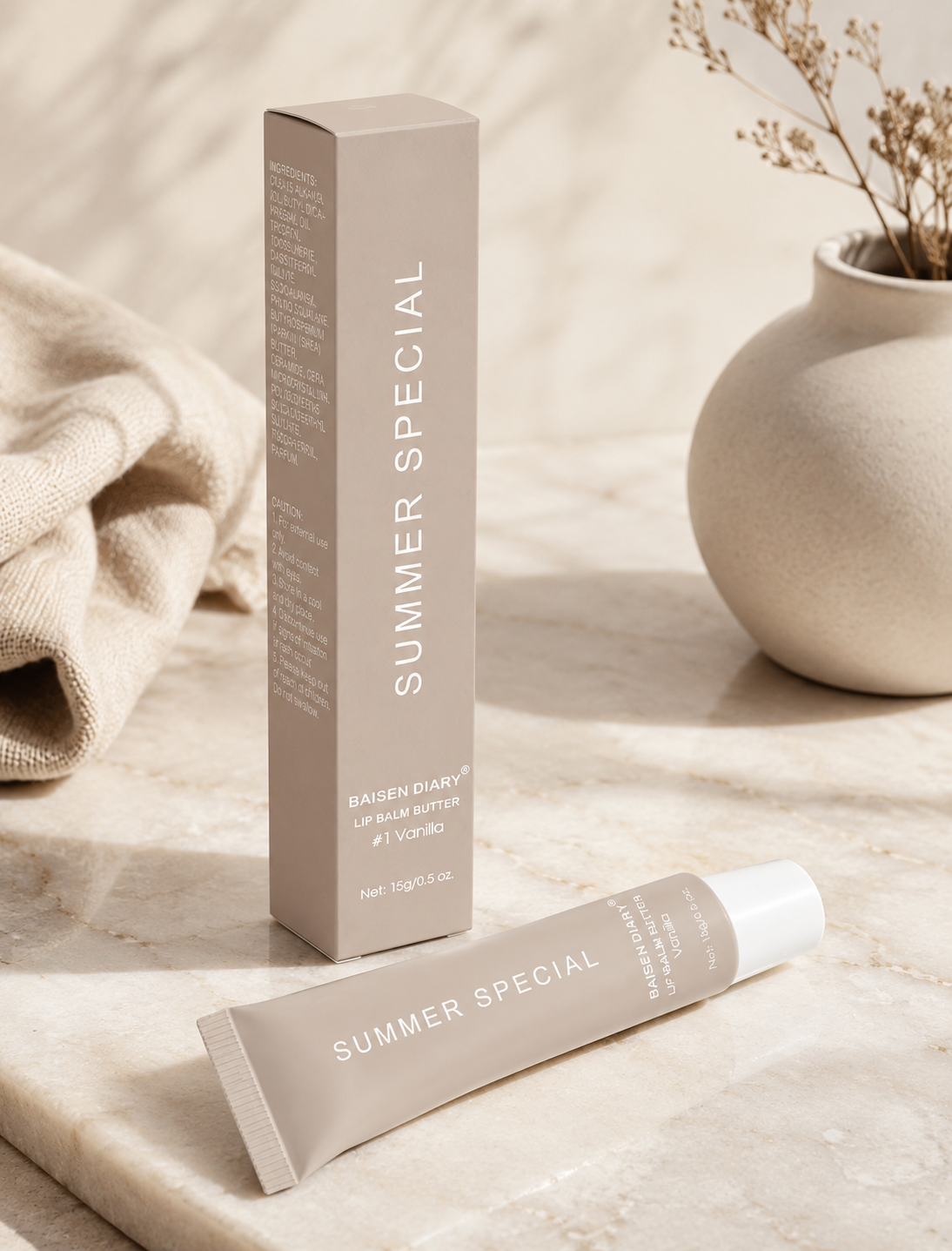 Lip balm butter